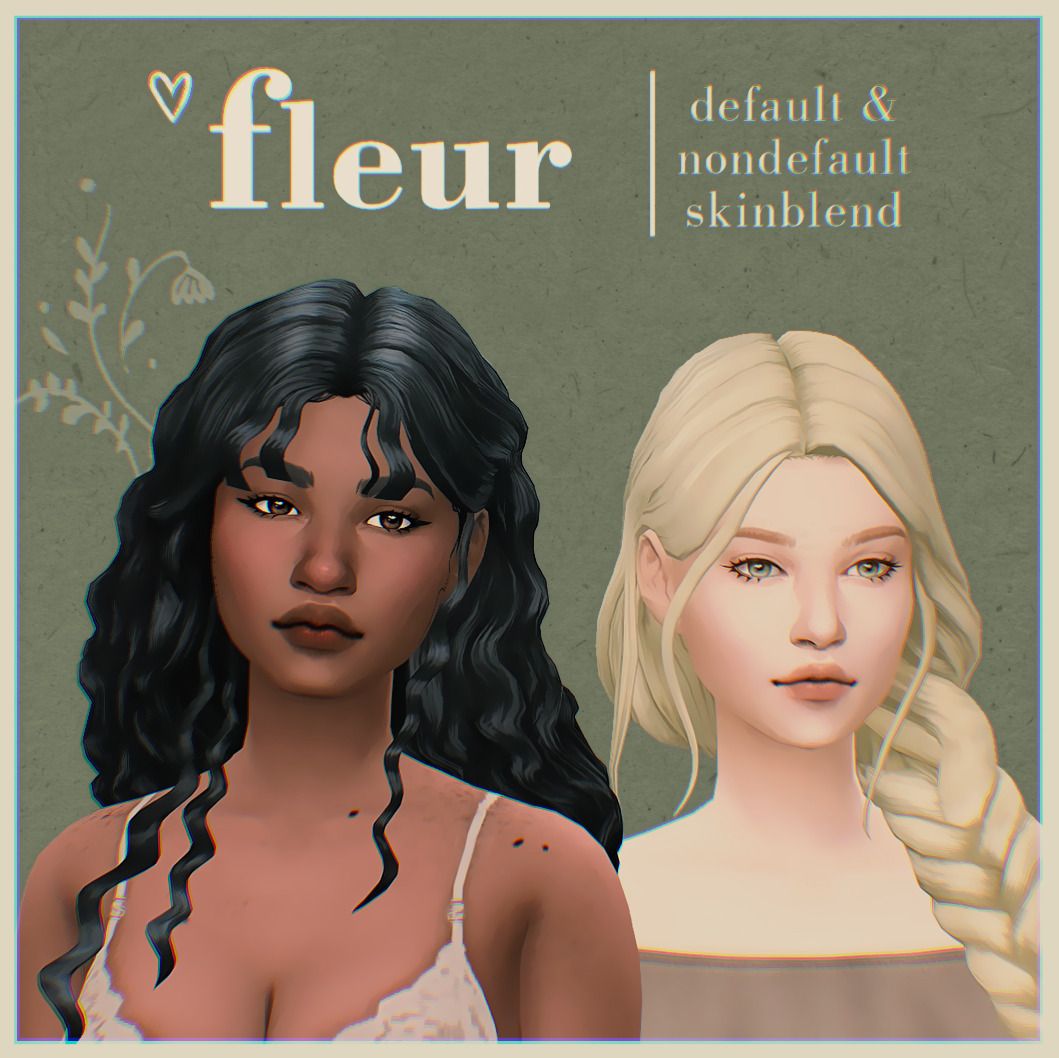🌷 Fleur Skinblend 🌷   | ･ﾟ✧☽ lunamoth ☾ ✧ ･ﾟ